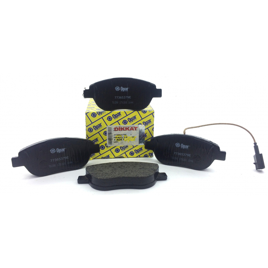 Fiat Doblo 2010 Sonrası Ön Fren Balatası Takım ( Çift Fişli Büyük ) Orjinal Opar 77365810E