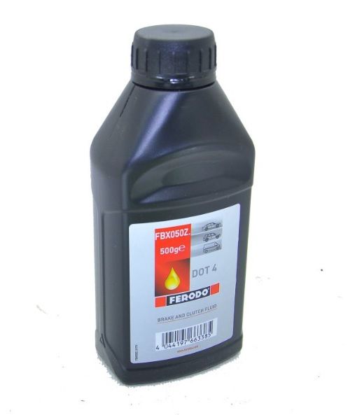 Fiat 500 Fren Hidrolik Yağı 500 ML Dot 4 Ferodo Marka FBX050