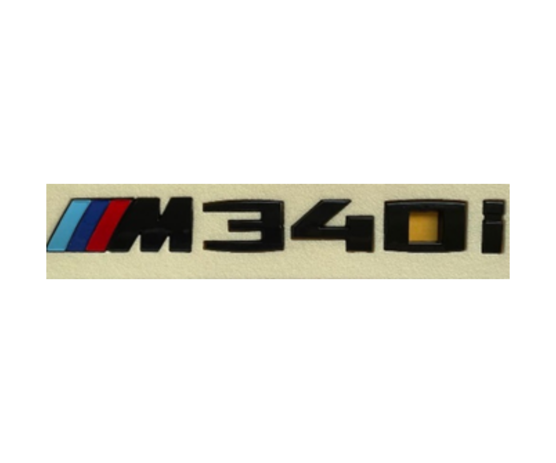 BMW M340i Yazısı Siyah İthal Marka