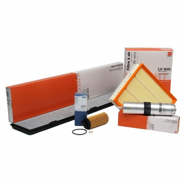 Bmw E90 320d N47 Motor 184 HP Periyodik Bakım Filtre Set Mahle Marka LAK248 - KL763D - LX1640 - OX404D