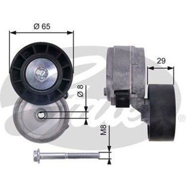 Fiat Siena 1.6 16V Alternatör Gergi Rulmanı GATES Marka 71747798