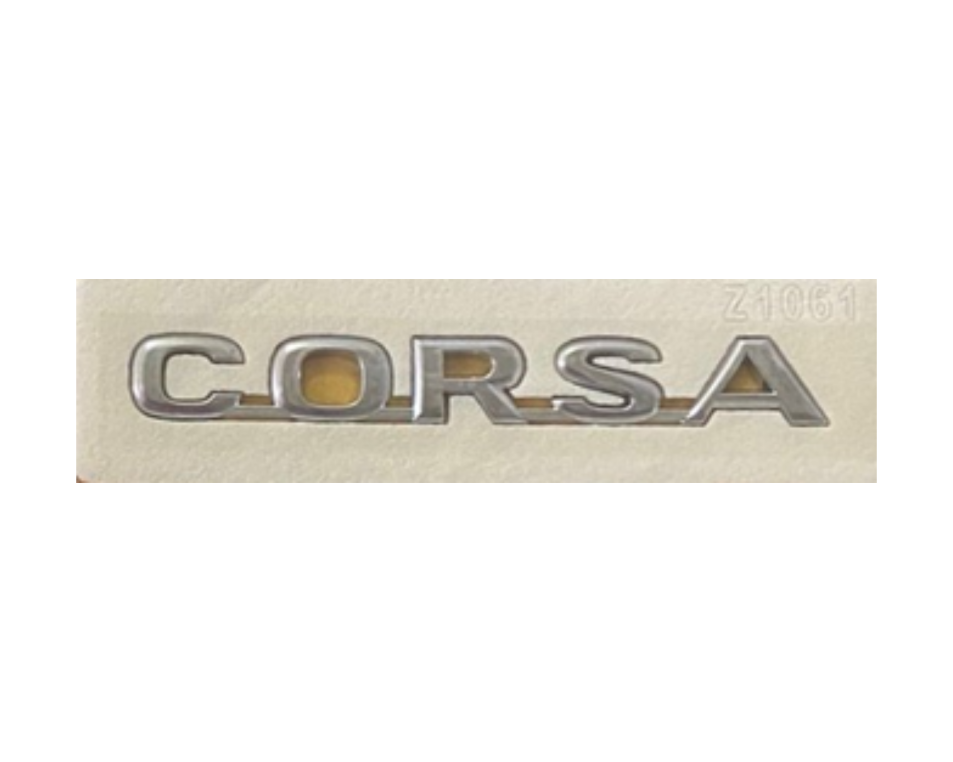 Opel Corsa Yazısı Birleşik İthal Marka 9196301-9165793