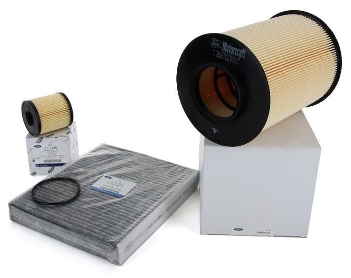 Ford Focus 2008-2012 2.0 TDCI Periyodik Yağ Bakım Filtre Seti Orijinal Ford Otosan Marka AV619601AE - AM6C1Q6744AA