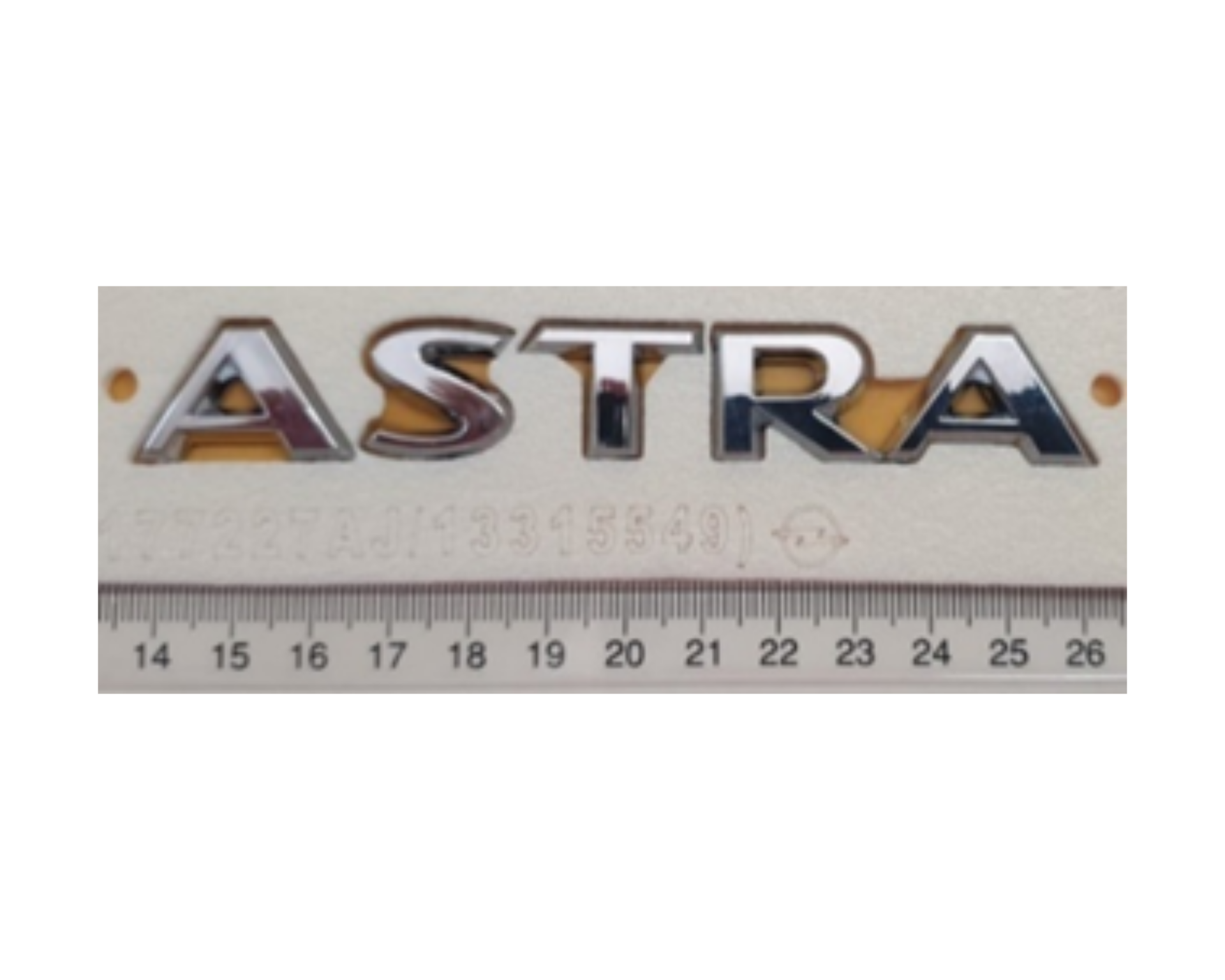 Opel Astra J Astra Yazısı İthal Marka 177227AJ - 13315549