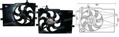 Fiat Punto Fan Motoru 2002 Sonrası Davlumbazlı REMARK 46826696