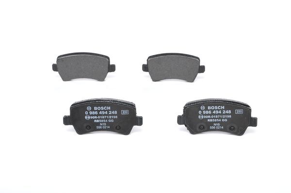 Ford Kuga 2008-2012 Arka Fren Balata Takımı Bosch Marka 0986494248