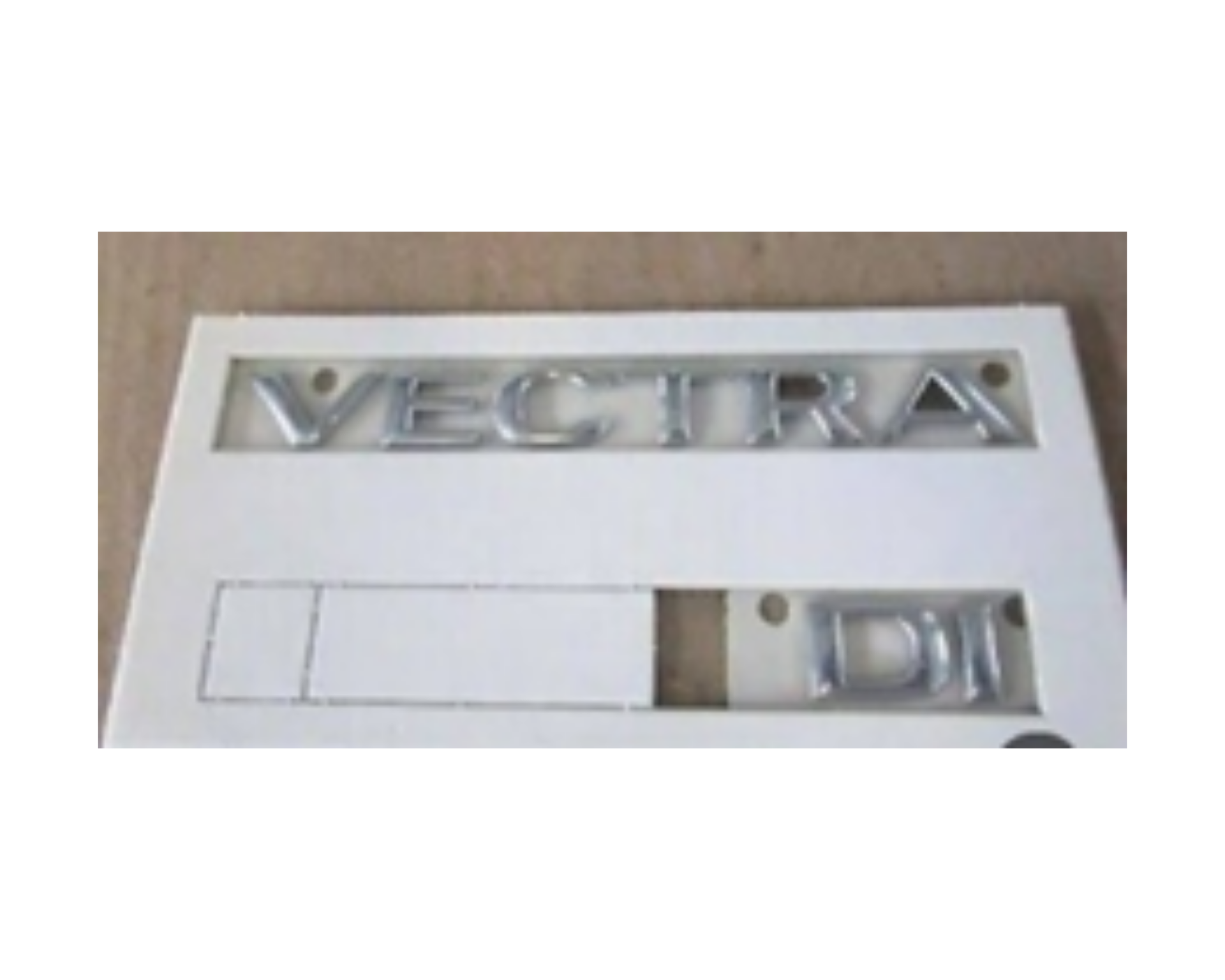 Opel Vectra DI Yazısı İthal Marka