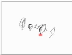 Mercedes W126 Dikiz Aynası İthal Marka  2108105716