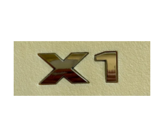 BMW X1 Yazısı Y.M Krom İthal Marka 51147406550