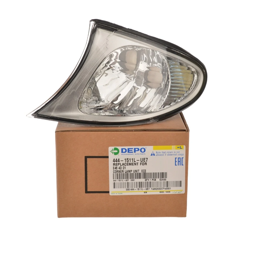 Bmw E46 Kasa 2002-2005 Sol Titan Gri Sinyal Lambası Depo Marka 444-1511L-UE7