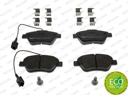 Fiat Doblo 1.4 8V Ön Fren Balatası FERODO Marka 55174420