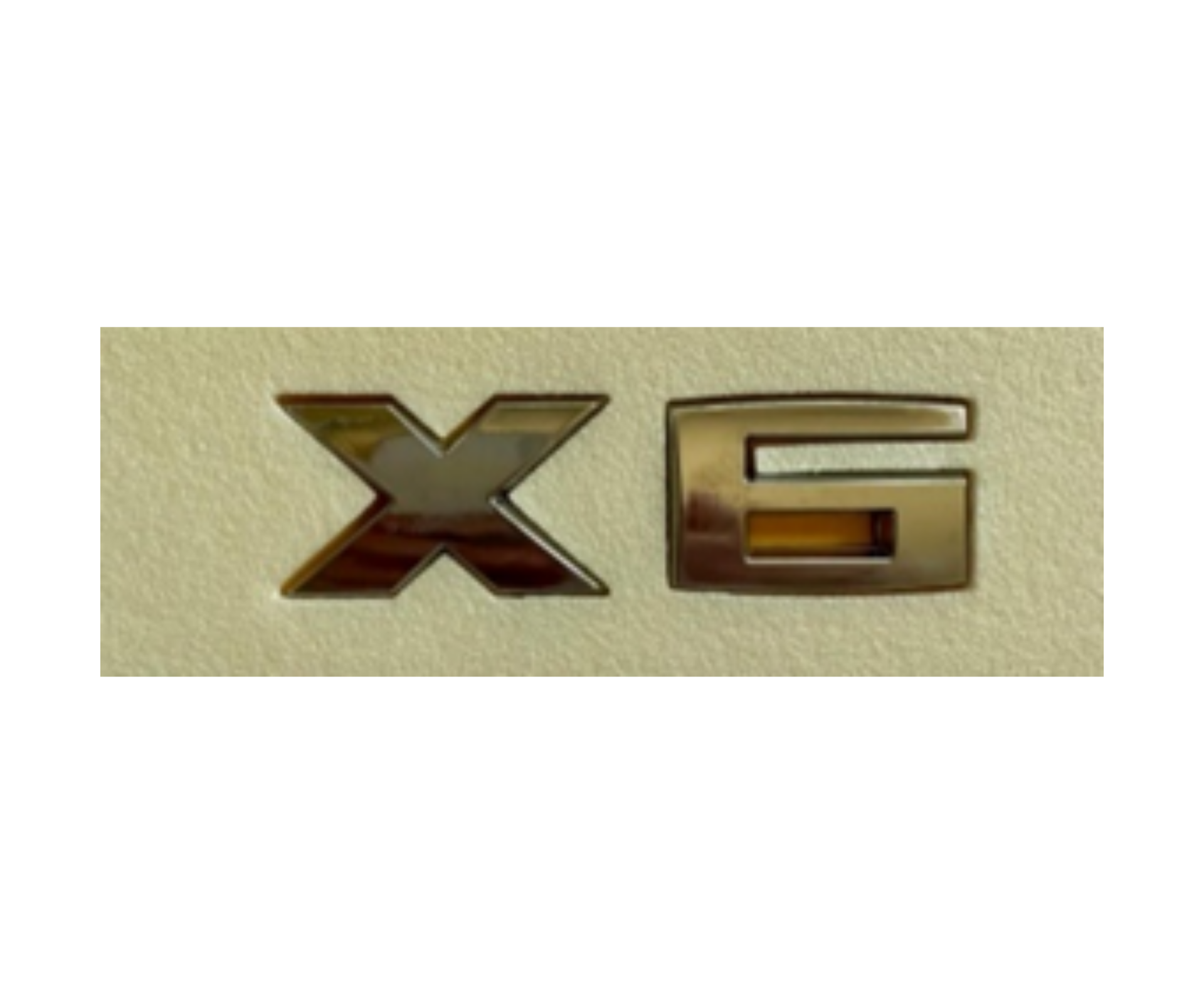 BMW X6 Yazısı Y.M Krom İthal Marka