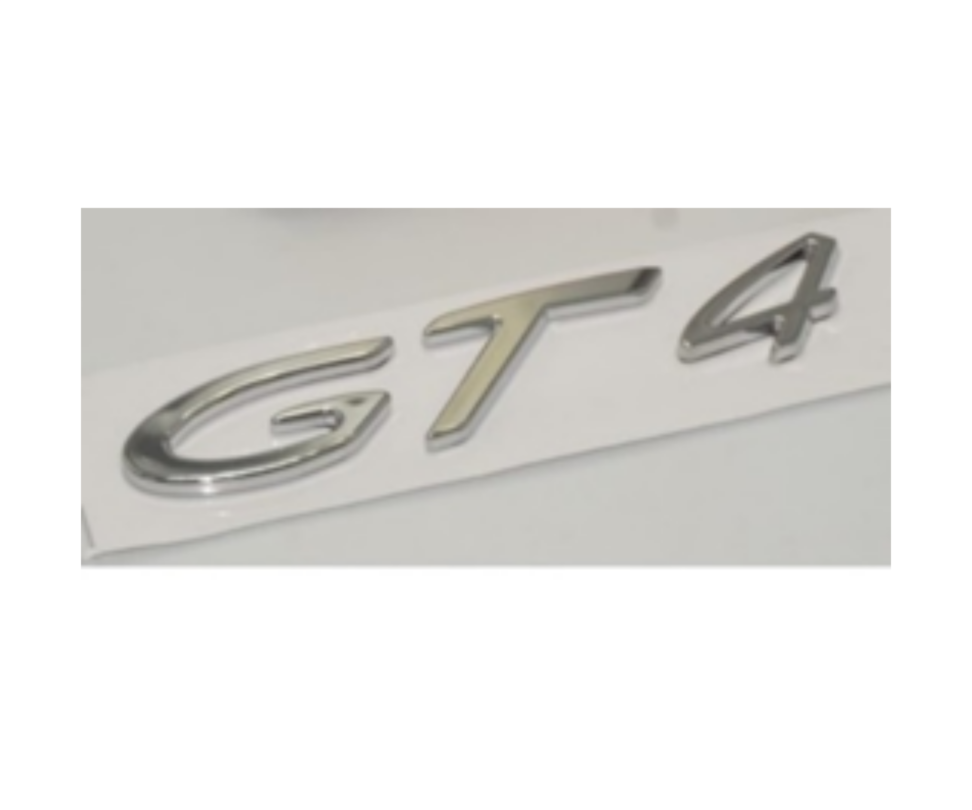 Porsche GT4 Yazısı Krom İthal Marka 98155925180