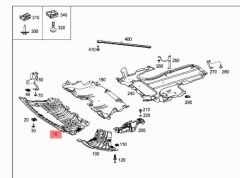 Mercedes W213 Tampon Alt Muhafaza Kapağı Tfc Marka 2135200900