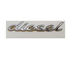Porsche diesel Yazısı Krom İthal Marka 958559500100C1