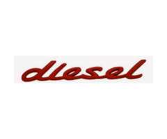 Porsche diesel Yazısı Kırmızı İthal Marka 958559500100C1