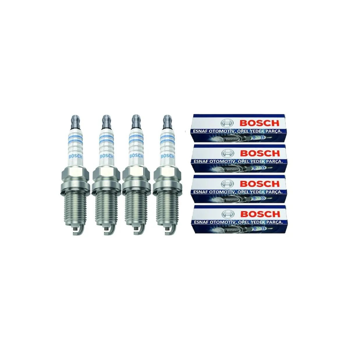 Peugeot 207 1.4 Benzinli Buji Takımı 4 Adet Bosch Marka 7700500155