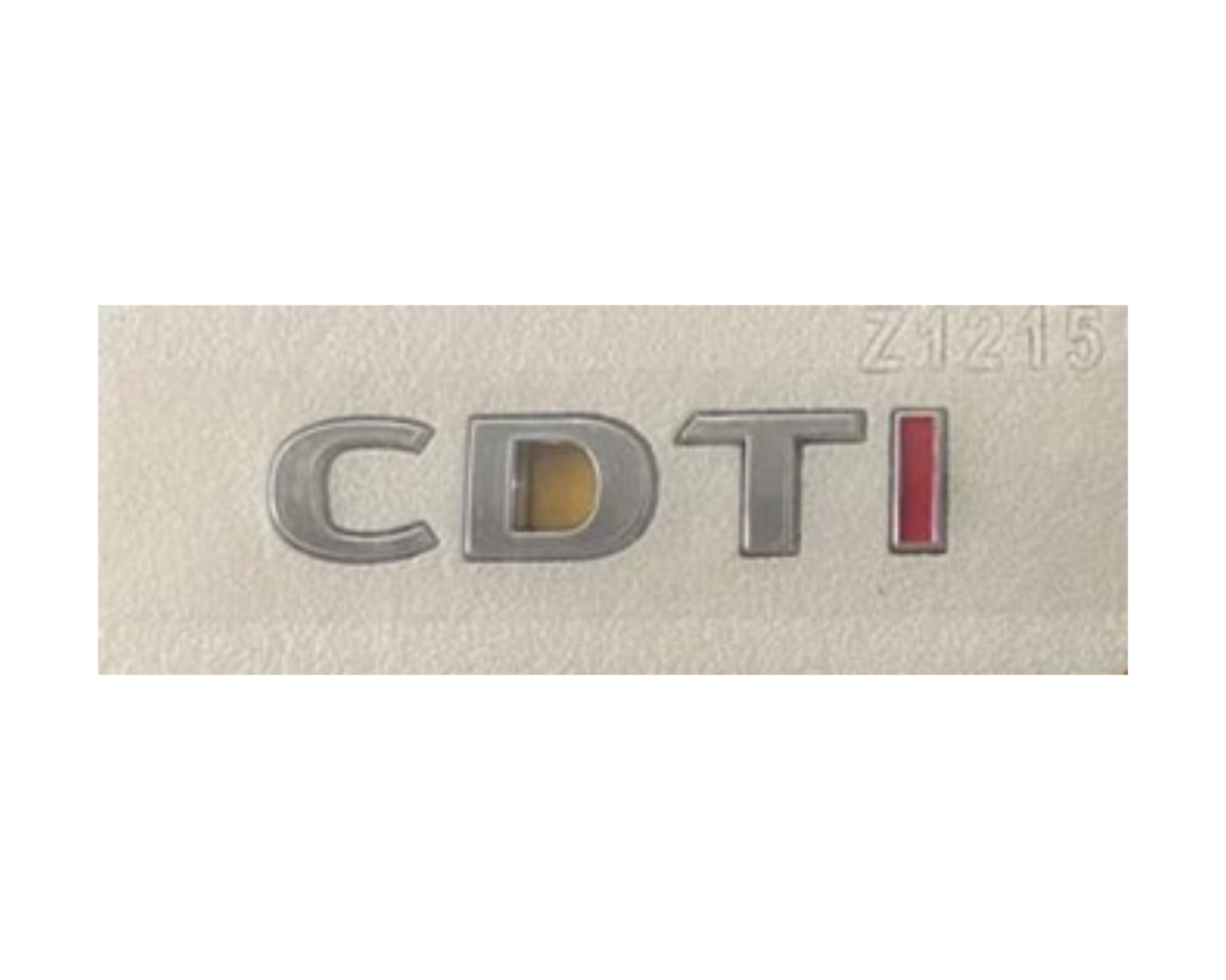 Opel CDTI Yazısı Tek Kırmızı Y.M İthal Marka 5177347
