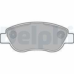 Fiat Albea 1.2 16V Ön Fren Balatası DELPHİ Marka 98845340