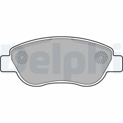 Fiat Albea 1.4 8V Ön Fren Balatası DELPHİ Marka 98845340