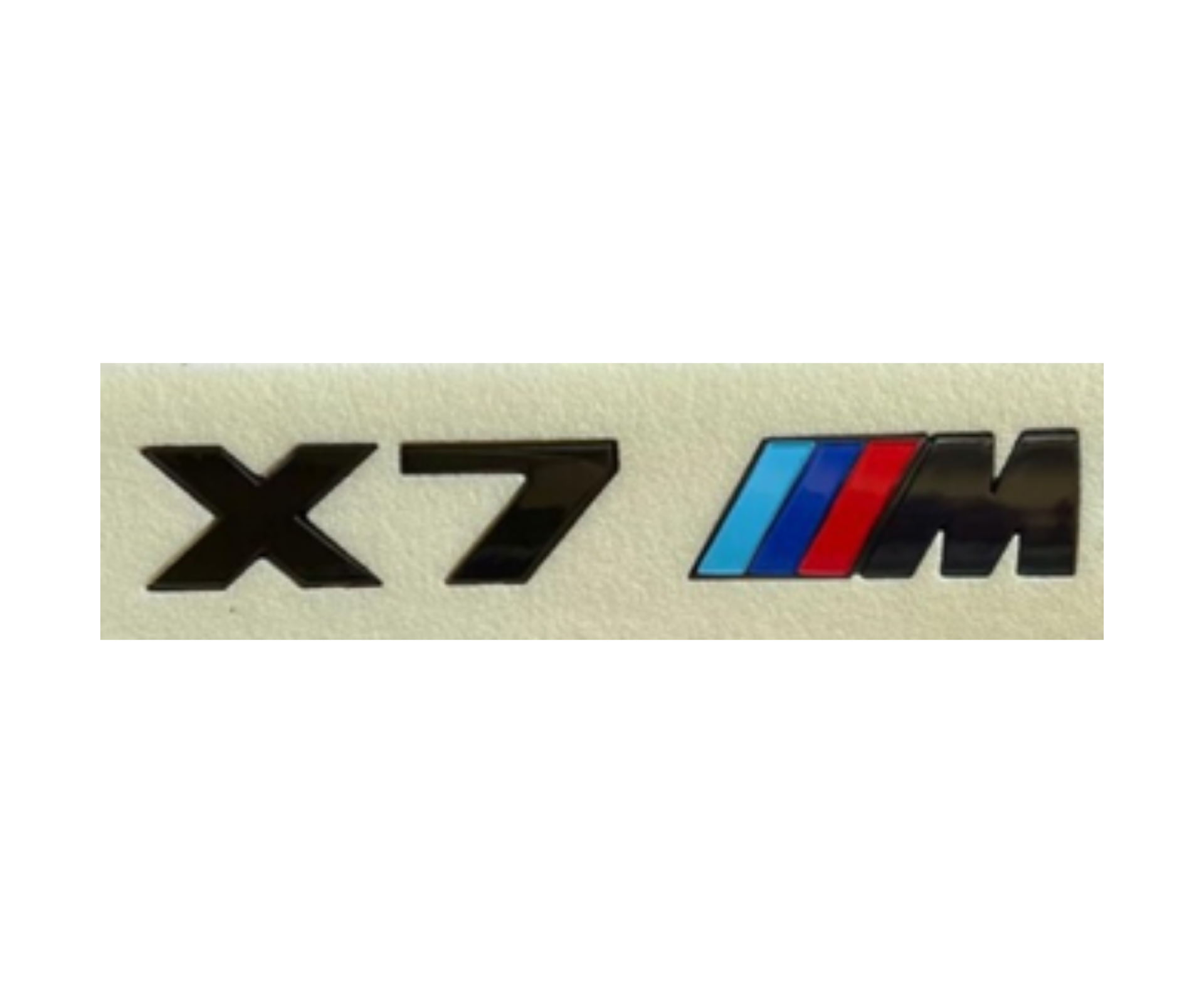 BMW X7 M Yazısı Siyah İthal Marka