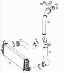 Mercedes W164 Kasa Turboşarj Hortum Contası Elring Marka A0219976545