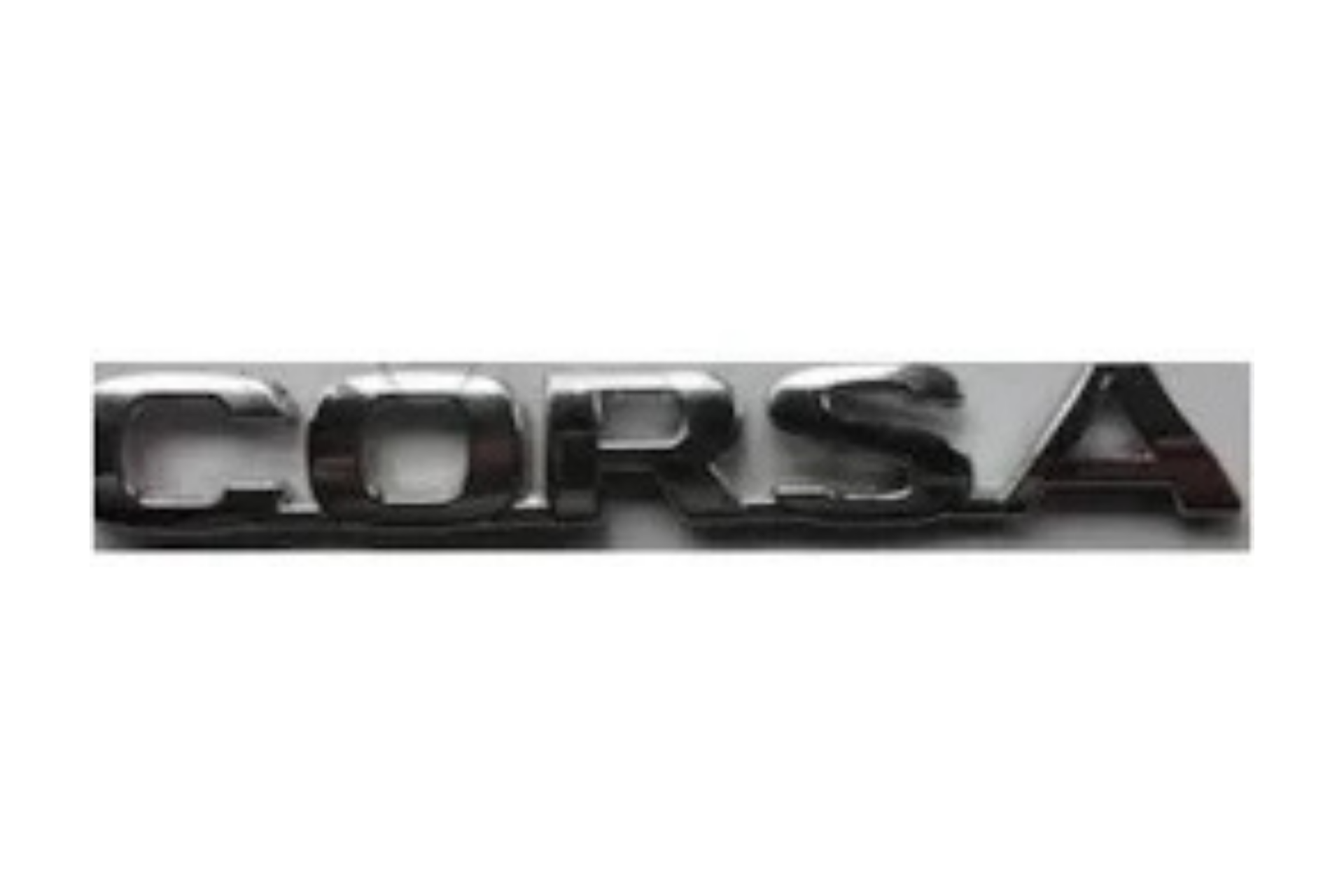 Opel Corsa Yazısı Siyah İthal Marka