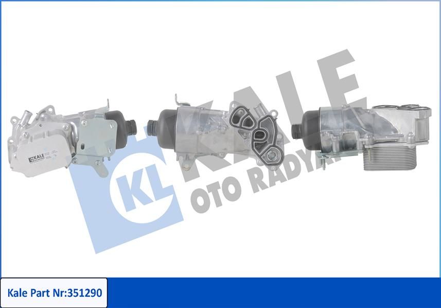 Ford Fiesta  2012-2016  Dizel Yağ Soğutucu Komple Kale Marka 1103.S7