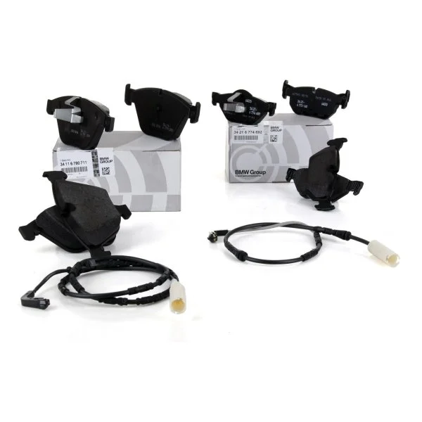 Bmw 3 Serisi E90 Kasa Ön Ve Arka Fren Balata Takımı Orjinal 34116780711 - 34216774692 - 15-201-022 - 15-201-023