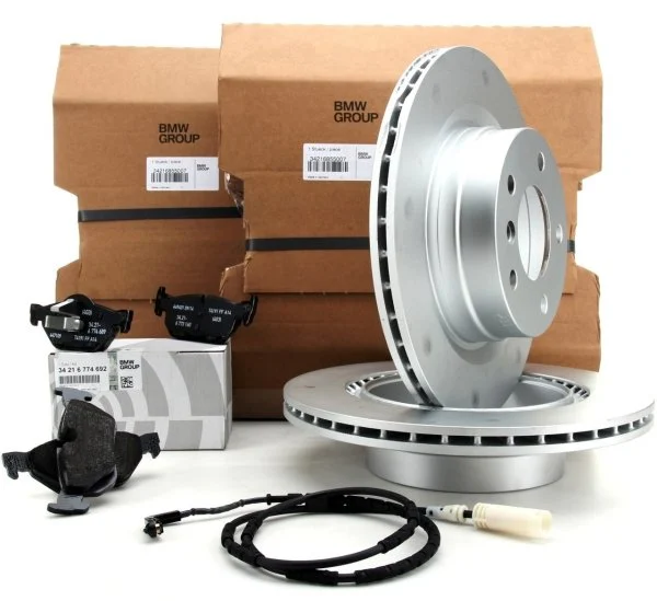 Bmw E90 Kasa 320d Arka Fren Disk Ve Balata Takımı Orjinal 34216855007 - 34216774692 - 15-201-023