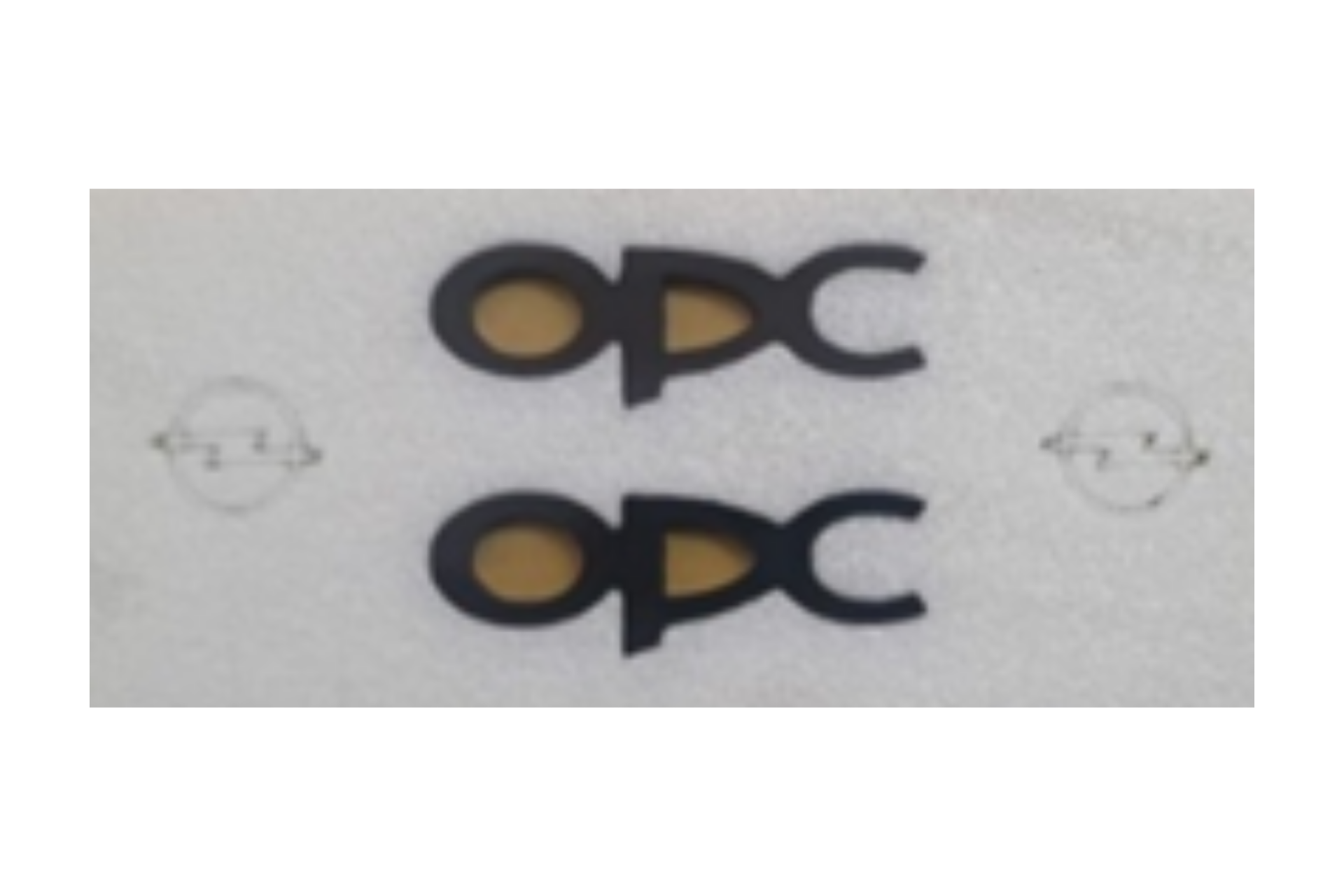 Opel OPC Yazısı Siyah 2'li Çamurluk İthal Marka