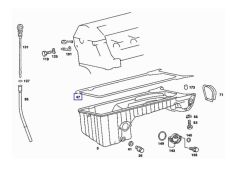 Mercedes W163 Yağ Karter Contası Elring Marka A6120140122