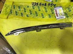 Fiat Linea 2012 Sonrası Sol Üst Panjur Ön Orta Çıta ( Nikelaj ) Orjinal Opar 735548054