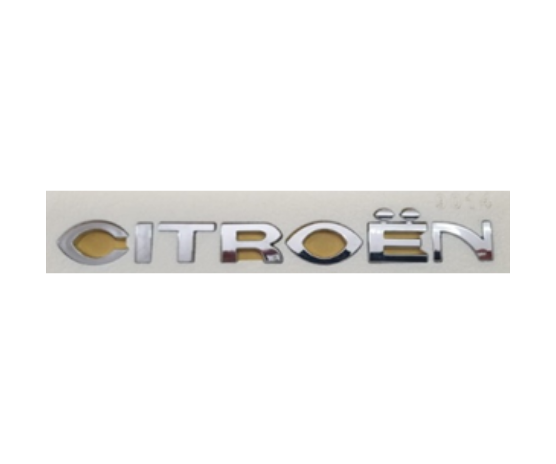 Citroen C3 Yazı 17 - 185 mm Krom İthal Marka