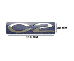 Citroen C2 Yazı 30 - 110 mm İthal Marka 8665.AW