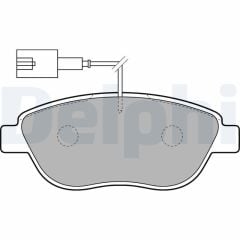 Fiat Fiorino 2017-2022 1.3 multijet Ön Fren Balata Fişli DELPHİ 77364897