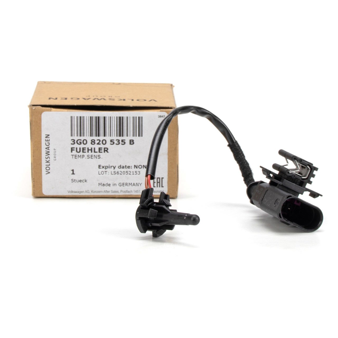 Volkswagen Passat 2015 Sonrası Dış Isı Sıcaklık Sensörü Orijinal VAG Marka 3G0820535B