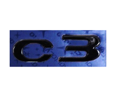 Citroen C3 Yazı Siyah İthal Marka