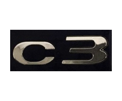 Citroen C3 Yazı Krom İthal Marka