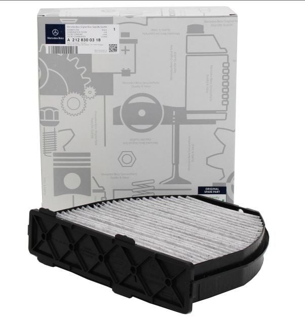 Mercedes C serisi W204 kasa Karbonlu Polen Filtresi Orijinal Mercedes Marka A2128300318