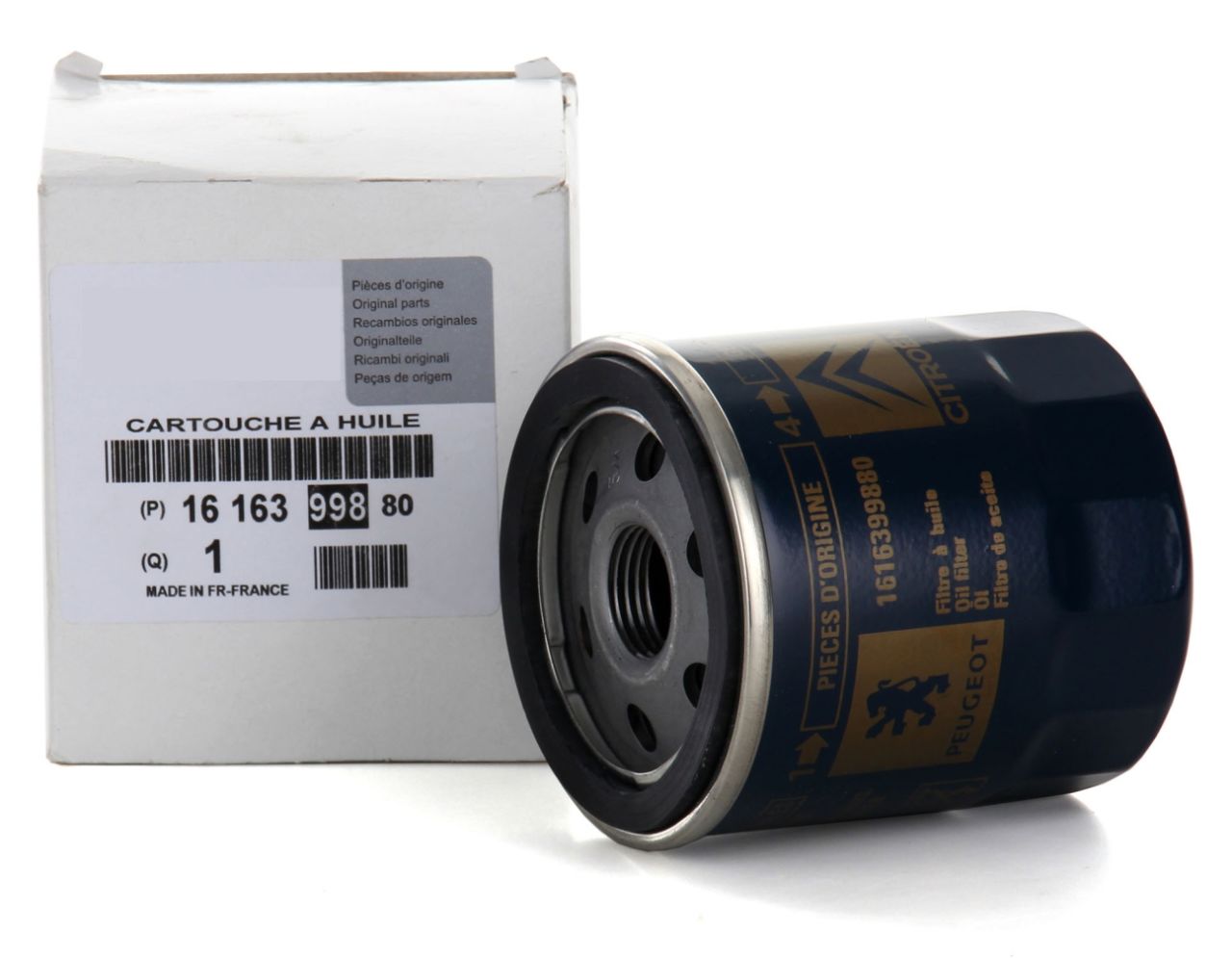 Citroen C1 1.0 Motor Benzinli Yağ Filtresi Psa Marka 1616399880