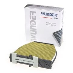 Mercedes C serisi W204 kasa (2007-2013) C180 C200 C220 C230 C250 C300 C320 M271 Karbonlu Polen Filtresi Wunder Marka A2128300318