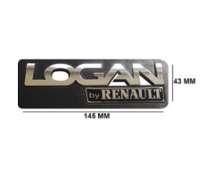 Dacia Logan Yazı 25 - 145 mm İthal Marka 908906818R-820037609