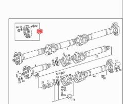 Mercedes W220 Şaft Köselesi Meyle Marka 2024101315
