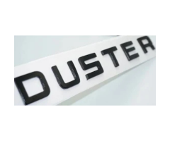 Dacia Duster Ön Kaput Yazısı Siyah İthal Marka