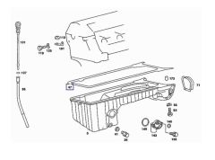 Mercedes W213 Yağ Karter Contası Elring Marka A6120140122