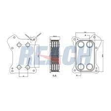 Fiat Egea 1.3 Multijet Yağ Soğutucu Radyatörü REACH Marka 55193743