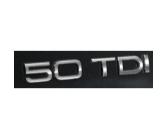 Audi 50 TDI Yazısı Krom İthal Marka 4G0853744E2ZZ