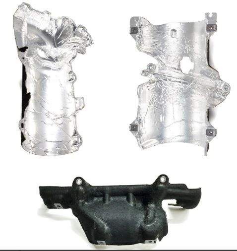 Citroen C2 2003-2009 1.4 Hdi Turbo Isı Kalkan Seti PSA (Orjinal) Marka 1723Y4