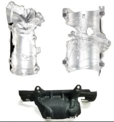 Citroen C2 2003-2009 1.4 Hdi Turbo Isı Kalkan Seti İthal Orjiinal  Marka 1723Y4